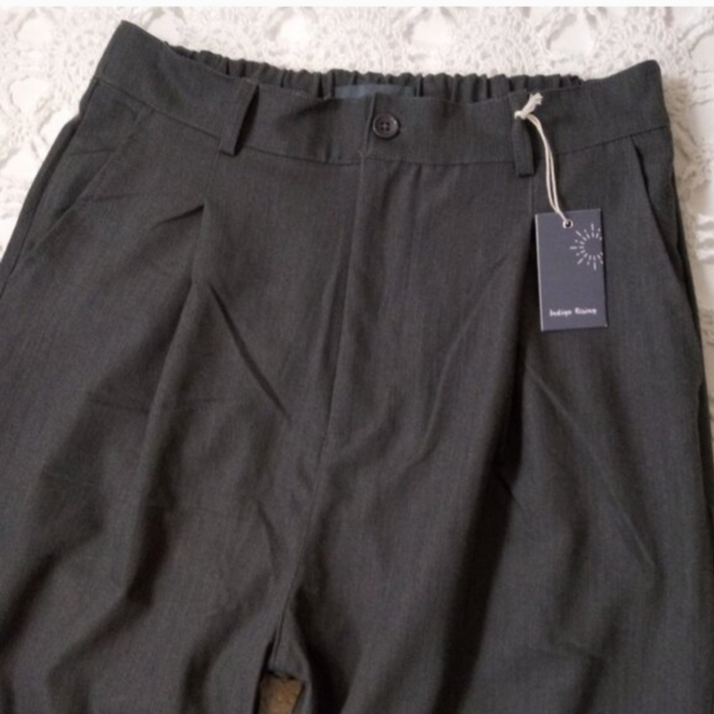 NWT Indigo Rising Grey Slacks - Picture 2 of 6